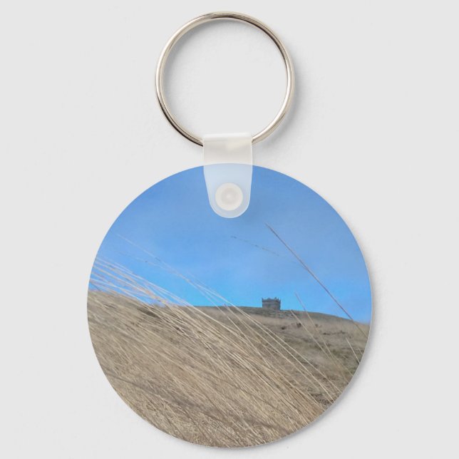 The castle Rivington Pike Horwich Nyckelring (Framsida)