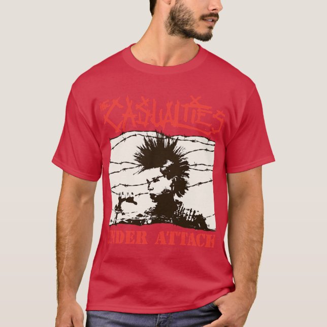 The Casualties band present T Shirt (Framsida)