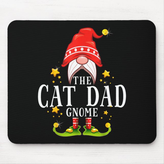 The Cat Dad Gnome Christmas Matching For Men Women Musmatta (Framsidan)