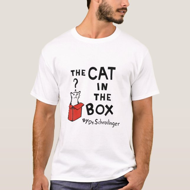 The Cat In The Box T Shirt (Framsida)