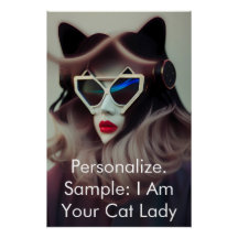The Cat Lady (Customizable)