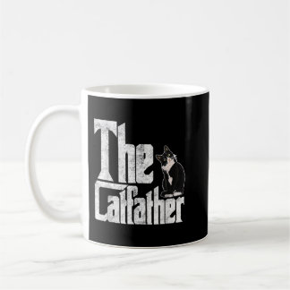 The Catfather Cat Father Mafia Whiskers Male Daddy Kaffemugg