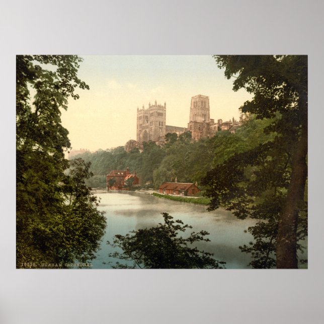 The Cathedral, Durham, England Poster (Framsidan)
