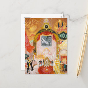 The Cathedrals of Broadway by Florine Stettheimer Helg Vykort