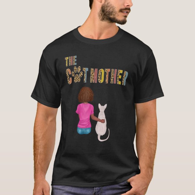 The Catmother Sphynx Cat  Kitten Mother Cat Mom 1 T Shirt (Framsida)