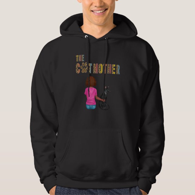 The Catmother Sphynx Cat  Kitten Mother Cat Mom 2 Hoodie (Framsida)