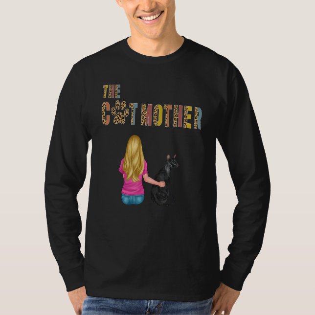 The Catmother Sphynx Cat   Kitten Mother Cat Mom T Shirt (Framsida)