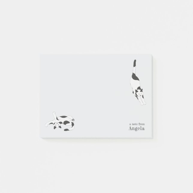 The Cats of cadstudios Post-it Block (Framsida)