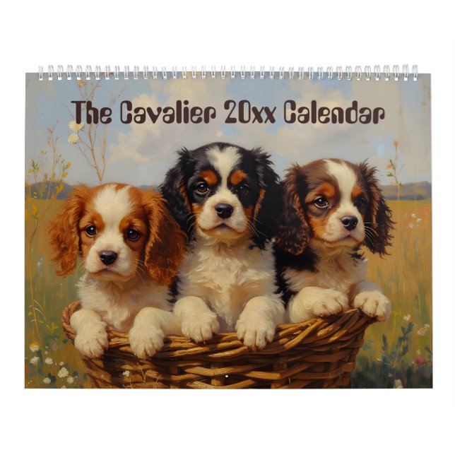 The Cavalier 12 Month Calendar Kalender (Omslag)