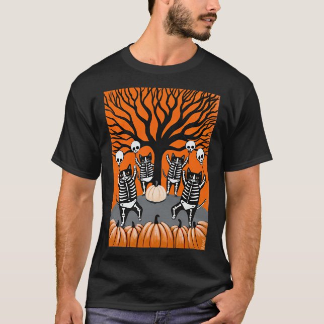 The Celebration of Halloween T Shirt (Framsida)