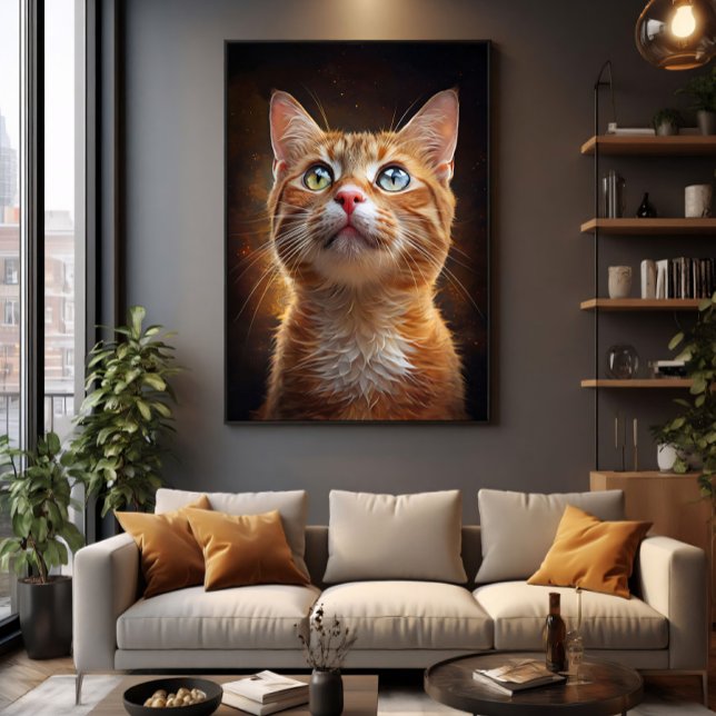 The Celestial Gaze Canvastryck (Skapare uppladdad)