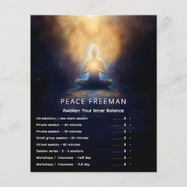 The Center Within | Mindfull stillhet Flygblad