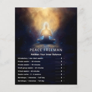 The Center Within   Mindfull stillhet Flygblad