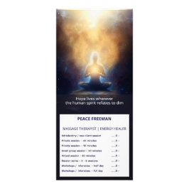 The Center Within | Mindfull stillhet Reklamkort