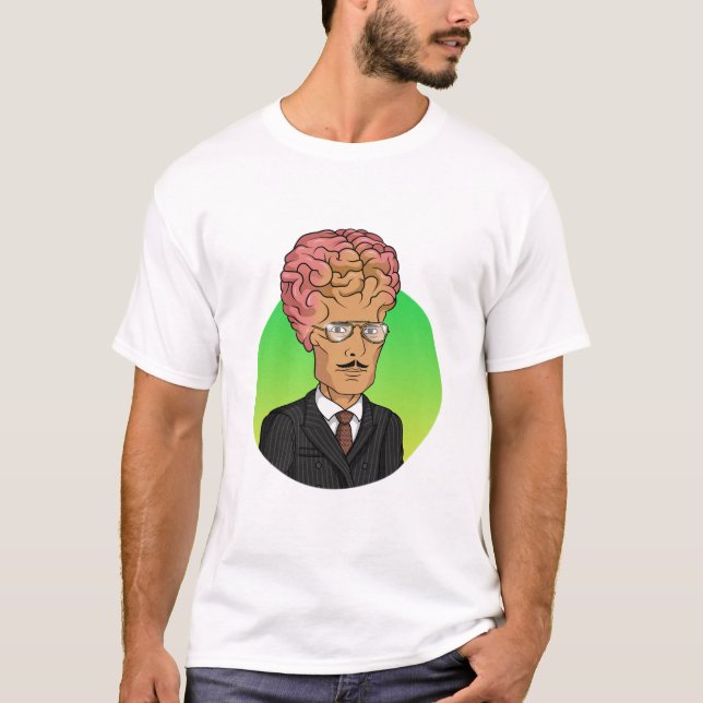 The Cerebral CEO T Shirt (Framsida)