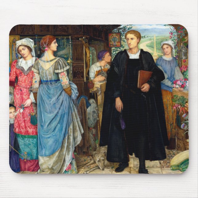 The Chance Meeting c. 1907 By Kate Elizabeth Bunce Musmatta (Framsidan)