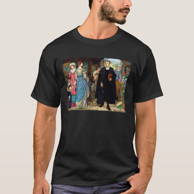 The Chance Meeting c. 1907 By Kate Elizabeth Bunce T Shirt (Framsida)