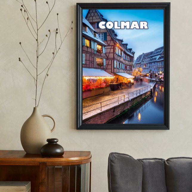 The charm of the Colmar Christmas market Poster (Skapare uppladdad)
