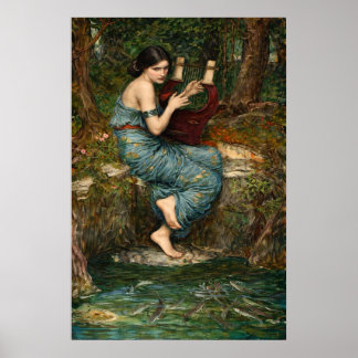 The Charmer av John William Waterhouse Poster