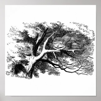 The cheshire cat poster