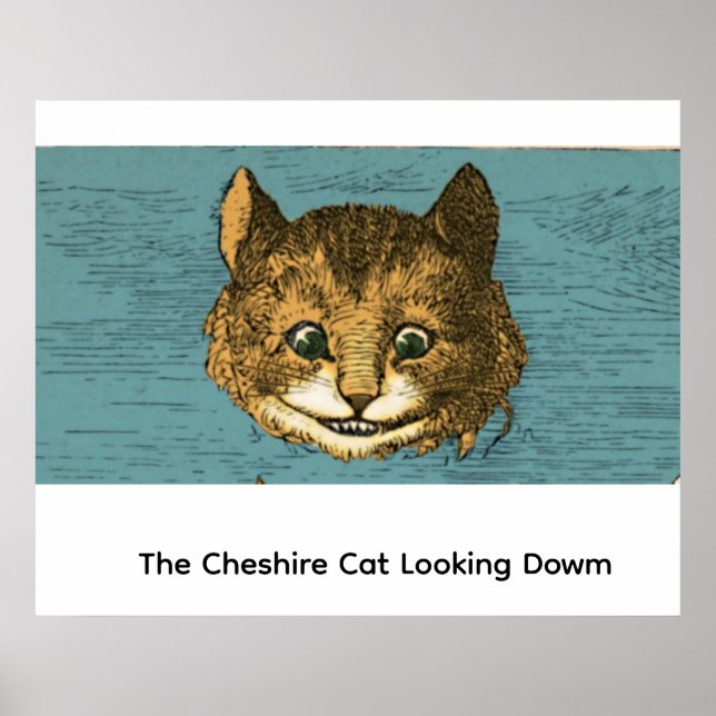 The Cheshire Cat ser ner Poster (Framsidan)