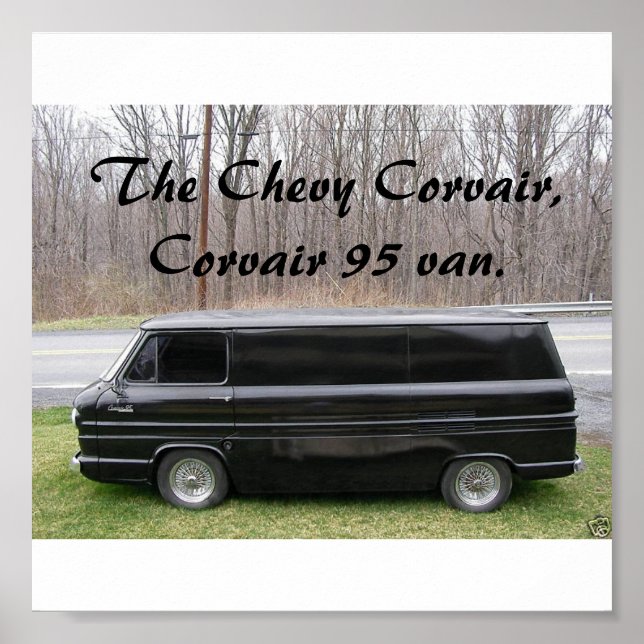 The Chevy Corvair, Corvair 95 van. Poster (Framsidan)