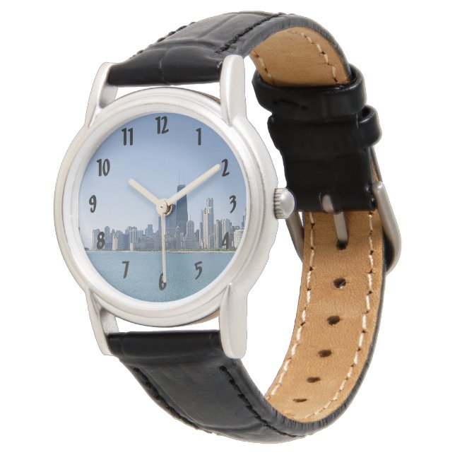 The Chicago Skyline Armbandsur (Vinklad)