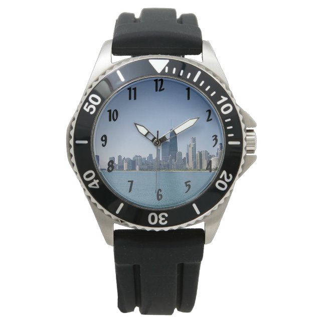 The Chicago Skyline Armbandsur (Framsida)