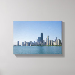 The Chicago Skyline Canvastryck