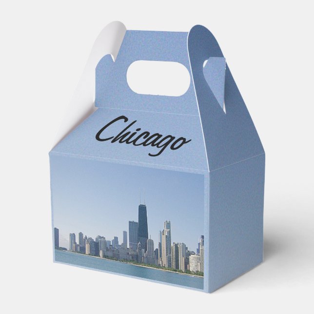 The Chicago Skyline Presentaskar (Baksidan Sidan)