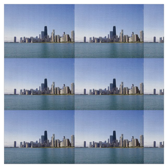 The Chicago Skyline Tyg (Provkarta)