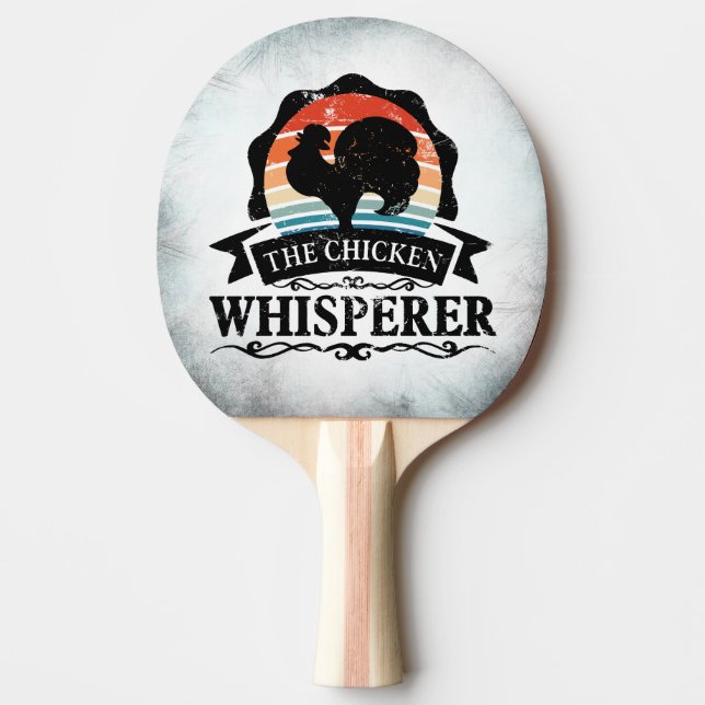 The Chicken Whisperer Roligt Pingisracket (Framsidan)