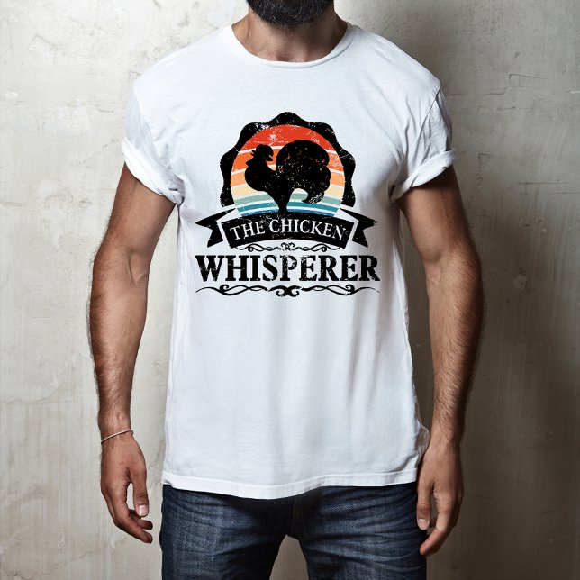 The Chicken Whisperer Roligt T Shirt (Skapare uppladdad)