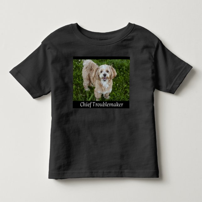 The Chief Adventure Buddy Golden Retriever T-Shirt (Framsida)