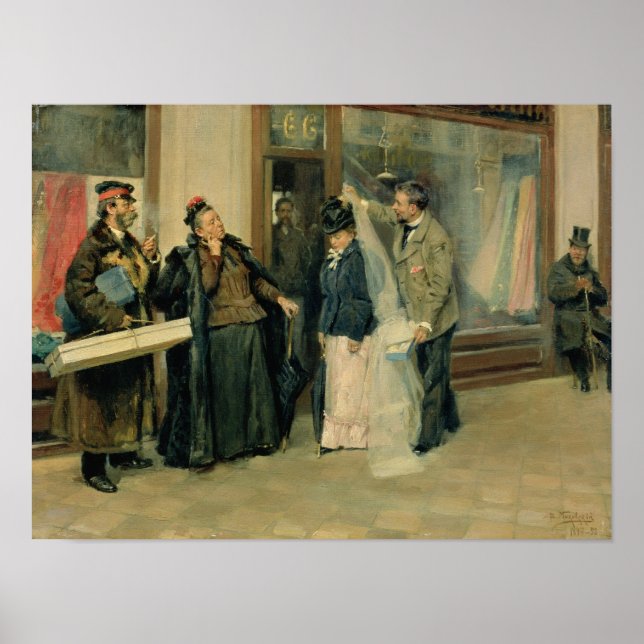The Choice of Bröllopspresents, 1897-98 Poster (Framsidan)