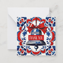 The Christmas Bell and the Mysterious Guest Anteckningskort