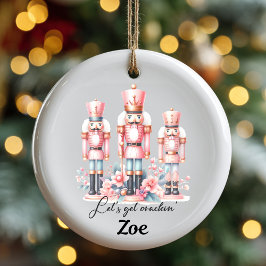 The Christmas Nutcracker Ceramic Ornament