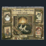 The Chronicles of Todd & Friends 2026 Calendar Kalender<br><div class="desc">Todd is an 8-year-old Tuxedo cat who uses a button board to talk with his Dad.  Todd currently knows 68 words.  You can follow Dad and Todd along with Glamour and Paulie on their YouTube,  Facebook,  and Instagram channels.</div>