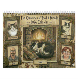 The Chronicles of Todd & Friends 2026 Kalendern Kalender