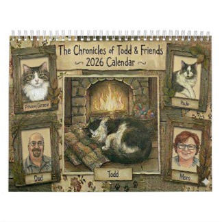 The Chronicles of Todd & Friends 2026 Kalendern Kalender