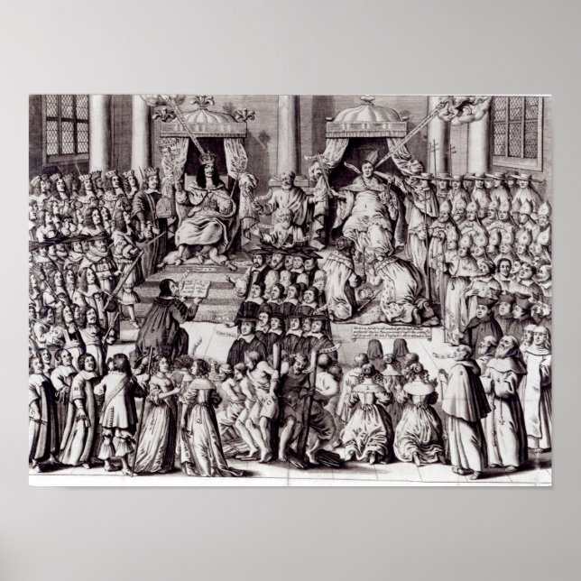The Church of England against the Papacy Poster (Framsidan)