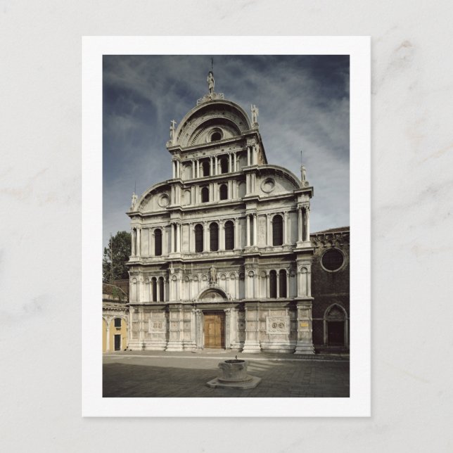 The Church of San Zaccaria, 1480-1500 (bild) Vykort (Framsida)