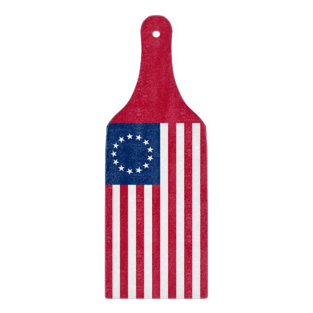 The Circle of Stars, American Flagga av Betsy Ross (Framsidan)