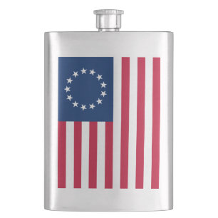 The Circle of Stars, American Flagga av Betsy Ross Fickplunta