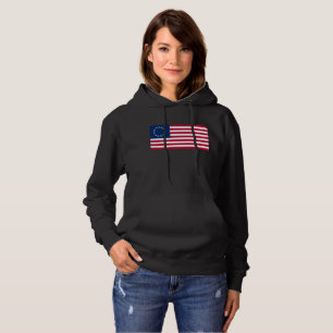 The Circle of Stars, American Flagga av Betsy Ross T Shirt