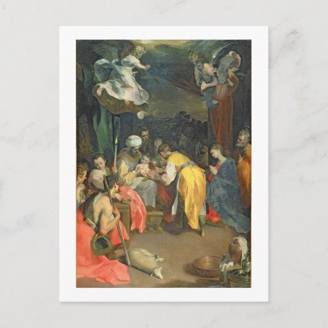 The Circumcision of Jesus, 1590 (olja på arbetsyta Vykort (Framsida)