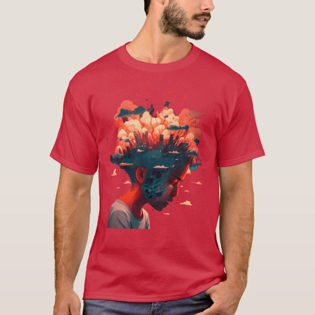 The CIty Head vintage T Shirt (Framsida)