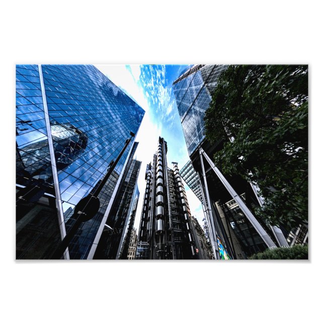The City, London (1408) Fototryck (Framsidan)