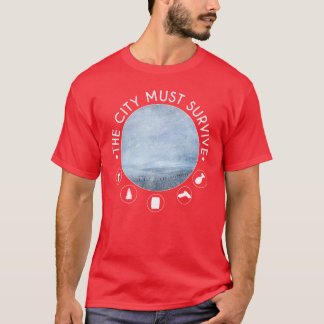 The city must survive original frostpunk inspired  t shirt
