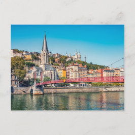 The city of Lyon Vykort